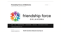 Desktop Screenshot of friendshipforceoklahoma.com