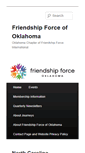 Mobile Screenshot of friendshipforceoklahoma.com