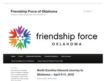 Tablet Screenshot of friendshipforceoklahoma.com